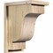Ekena Millwork Newport Rough Sawn Corbel w/Backplate, Douglas Fir, 8"W x 12"D x 16"H COR08X12X16NEW01RDF - alternate 1